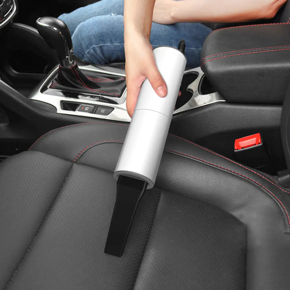 Mini Car Vacuum Cleaner, Portable 120W, Wet/Dry Use